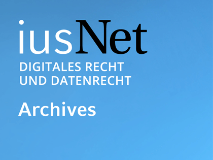 iusNet Digitals Recht und Datenrecht